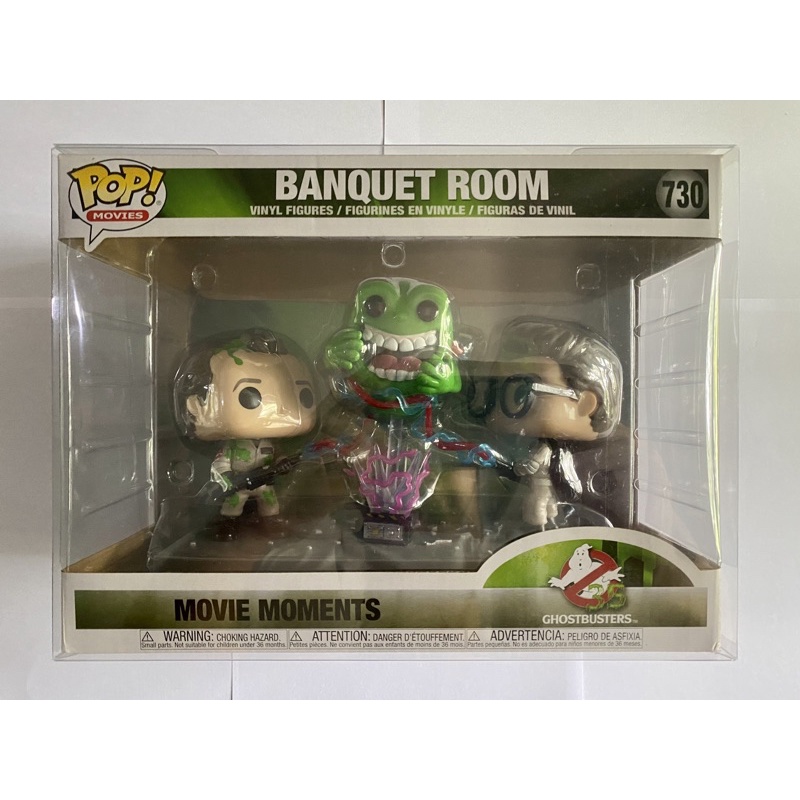 FUNKO Pop! Movies - Ghostbusters BANQUET ROOM # 730 Movie Moments Complete  w/box