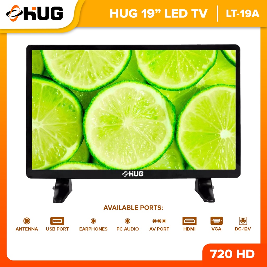 Hug Slim Led TV Flat Screen High Definition TV (Screen Size 19 Inches ...