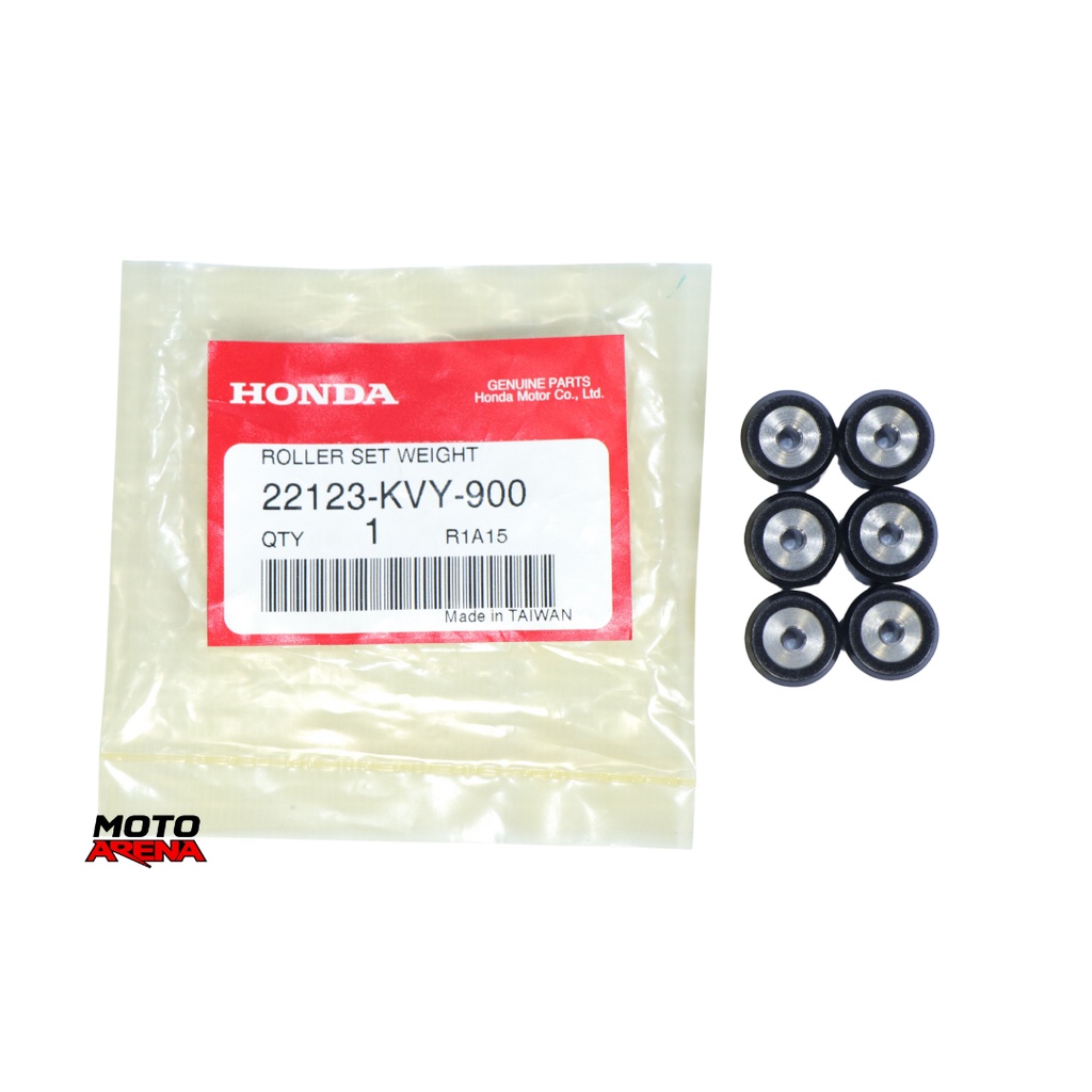 BEAT CARB ROLLER WEIGHT/ BOLA (GENUINE:22123-KVY-900) | Shopee Philippines