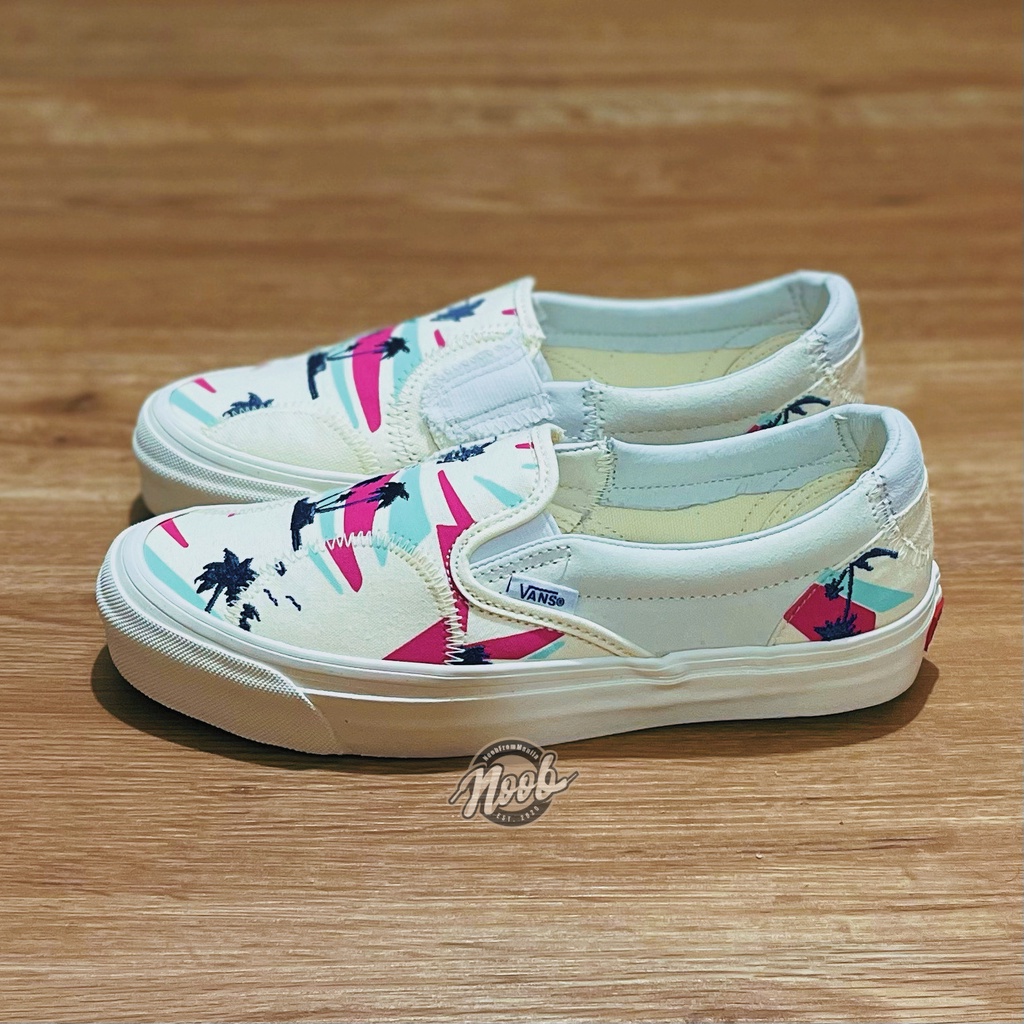 Embroidered slip hot sale on vans