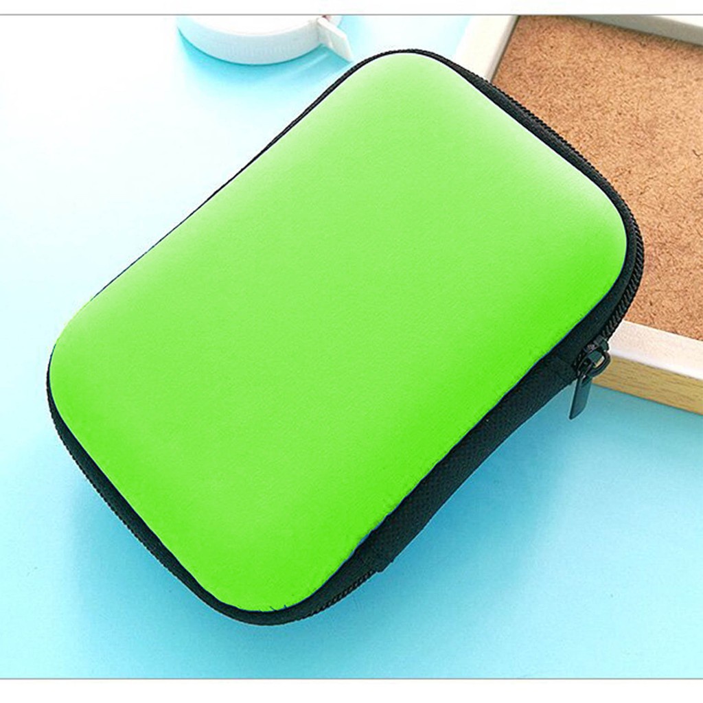 Multifunction Headset Earphone Usb Data Cable Charger Coin Storage