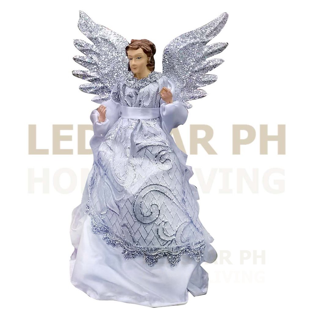 Christmas Gilded Angel Treetopper Christmas Tree Top Decoration ...