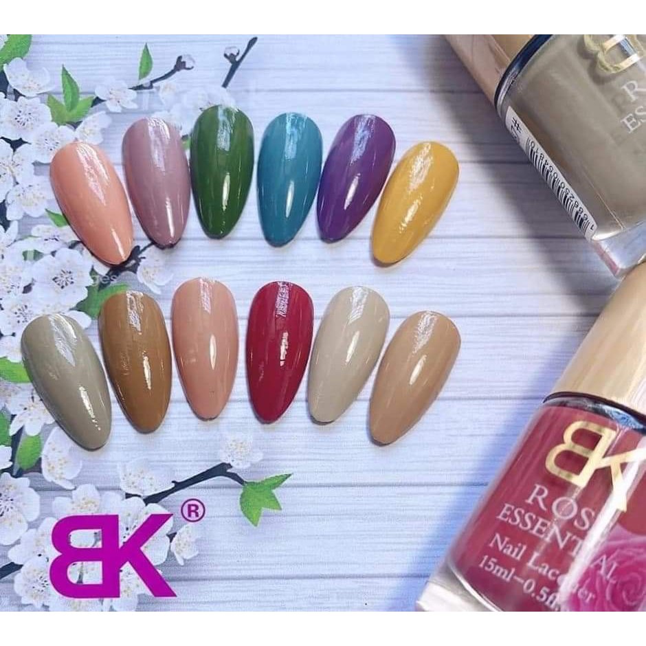 BK ROSE ESSENTIAL (nail lacquer) 51-72 | Shopee Philippines