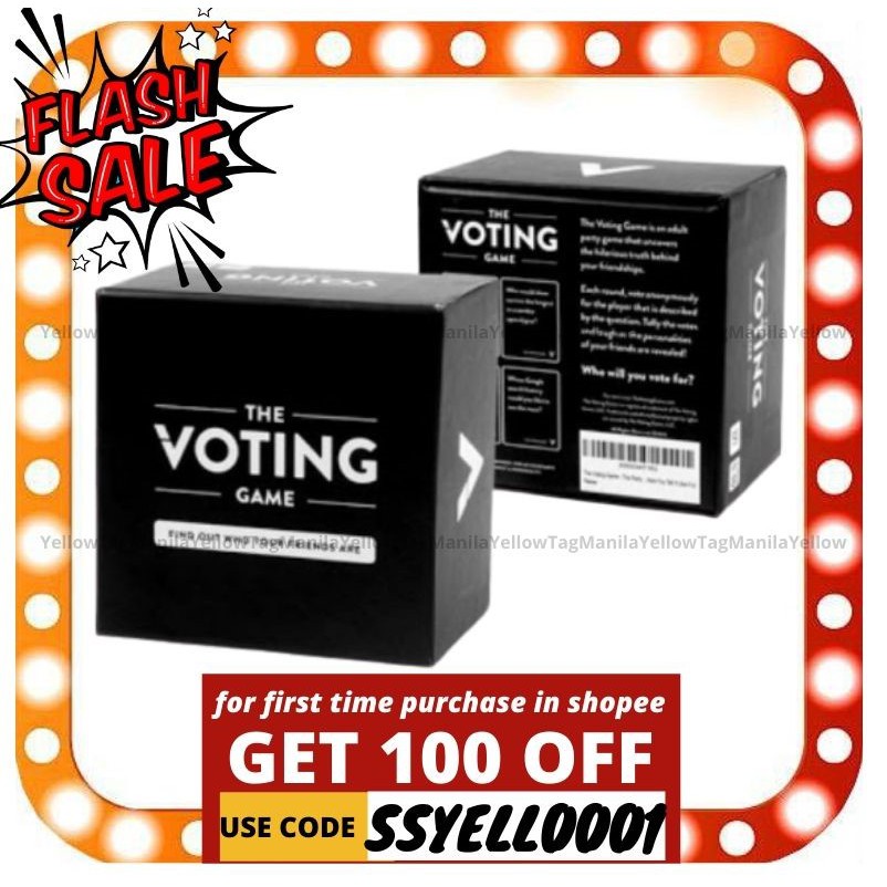 ⚡The Voting Game Cardgame⚡ | Shopee Philippines