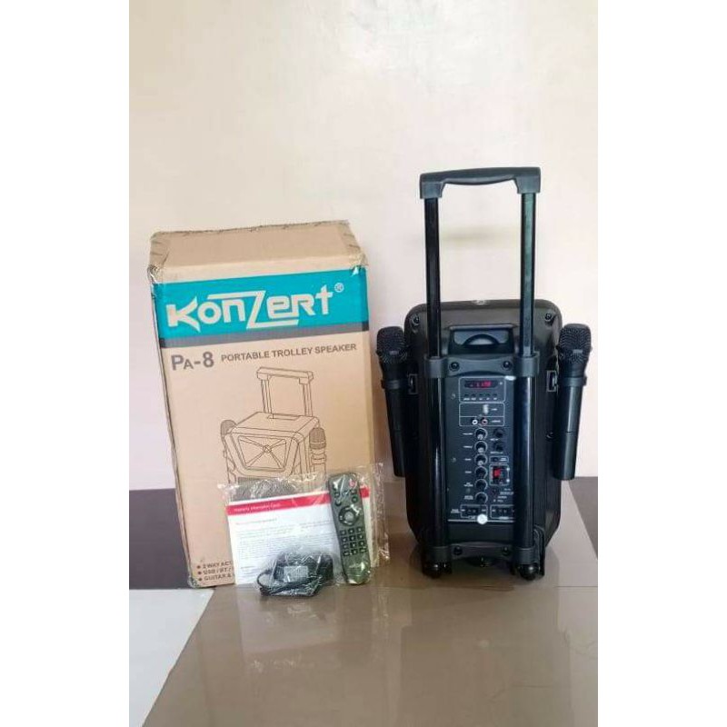 Konzert trolley speaker pa hot sale 8