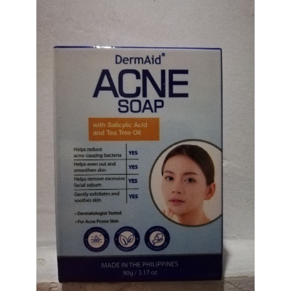 Dermaid Acne soap 90g Shopee Philippines