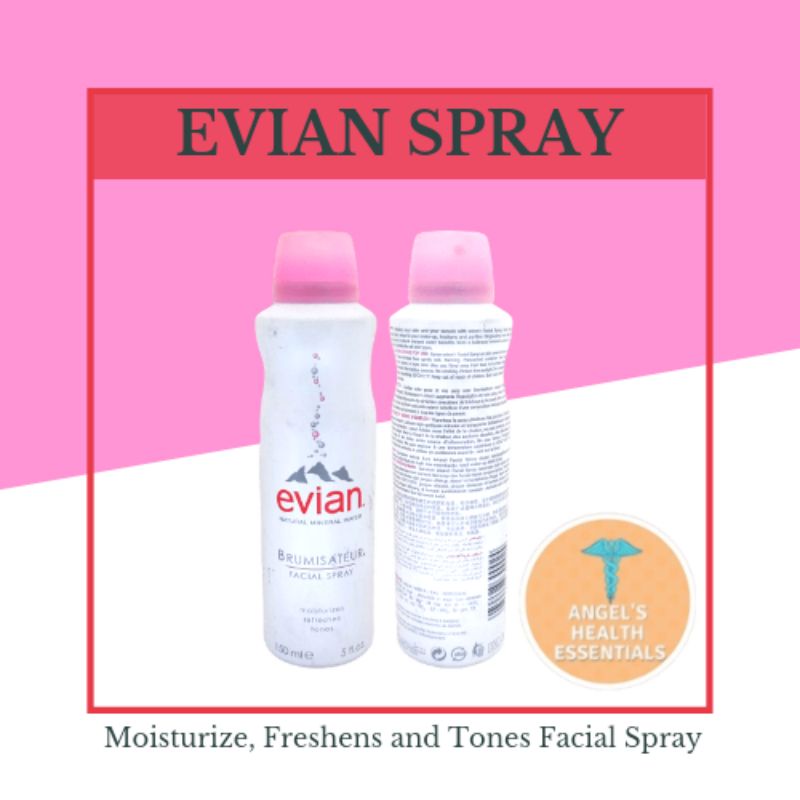 Evian Facial Spray 150mL Authentic Shopee Philippines