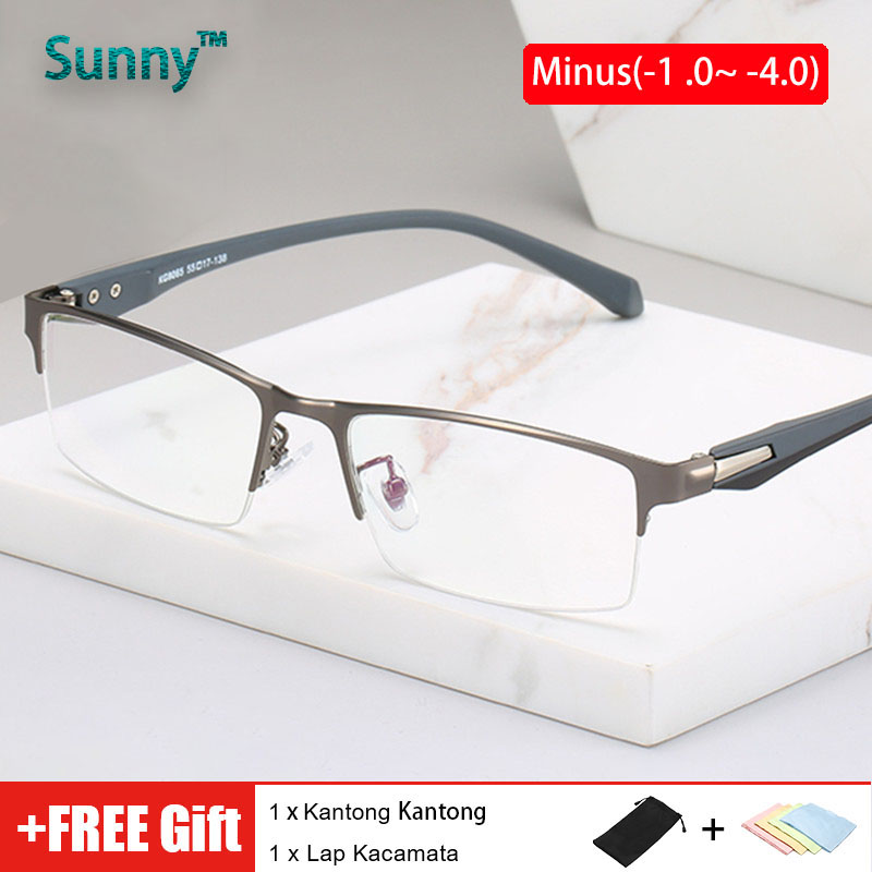 Graded Glasses 1 2 3 4 Women Men Business Fashion Style Eyeglass Frames mmyopia Optical Glasses Box Shopee Philippines