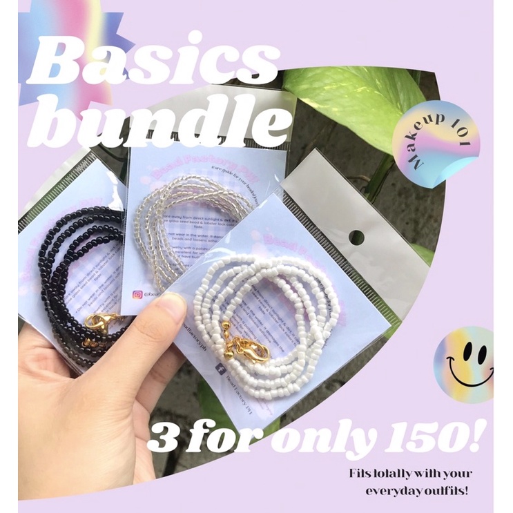 bead factory ph ♡ | basics bundle (perfect for everyday fits) | Shopee ...