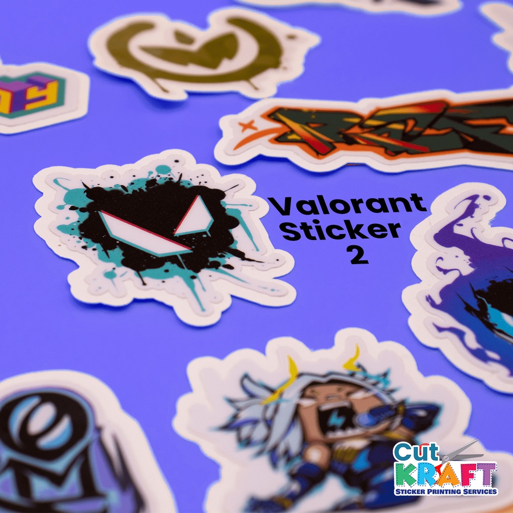 Valorant Spray Vinyl Sticker Part 2 | 1.5 inch | Shopee Philippines