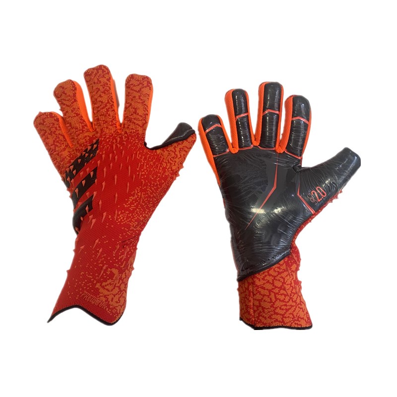 Predator 2022 New Latex Goalkeeper Gloves, No Finger Guards, Thickened