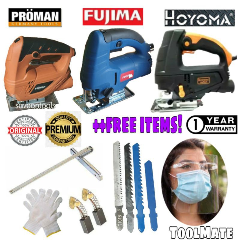 Jigsaw Wood Metal Timber Blades Variable Speed Freebies Proman Fujima ...