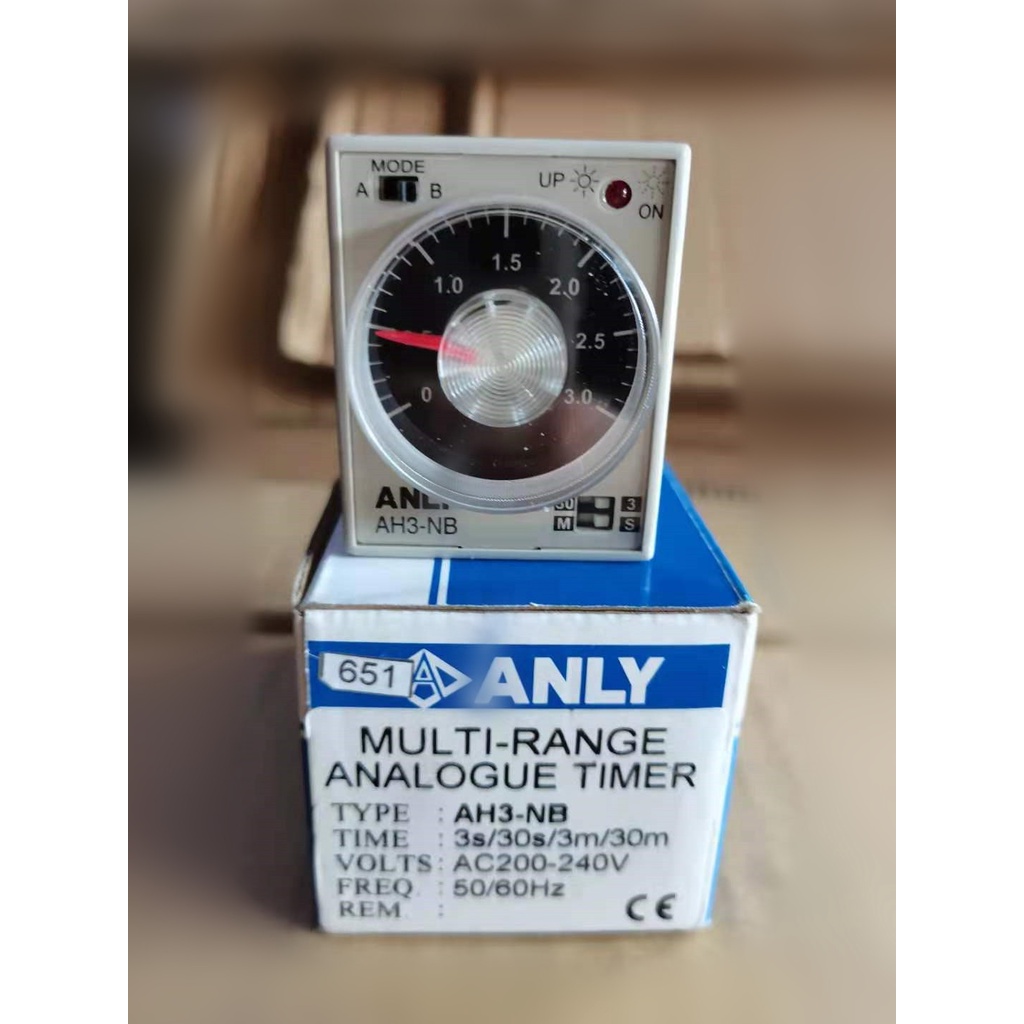 ANLY TIMER AH3-NB AH3-NC 3s/30s/3m/30m 6s/60s 6m/60m | Shopee Philippines