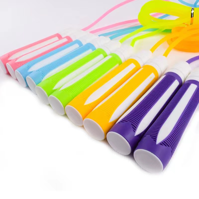 JJTAN Neon Colors Adjustable Jumping Rope for Kids | Shopee Philippines