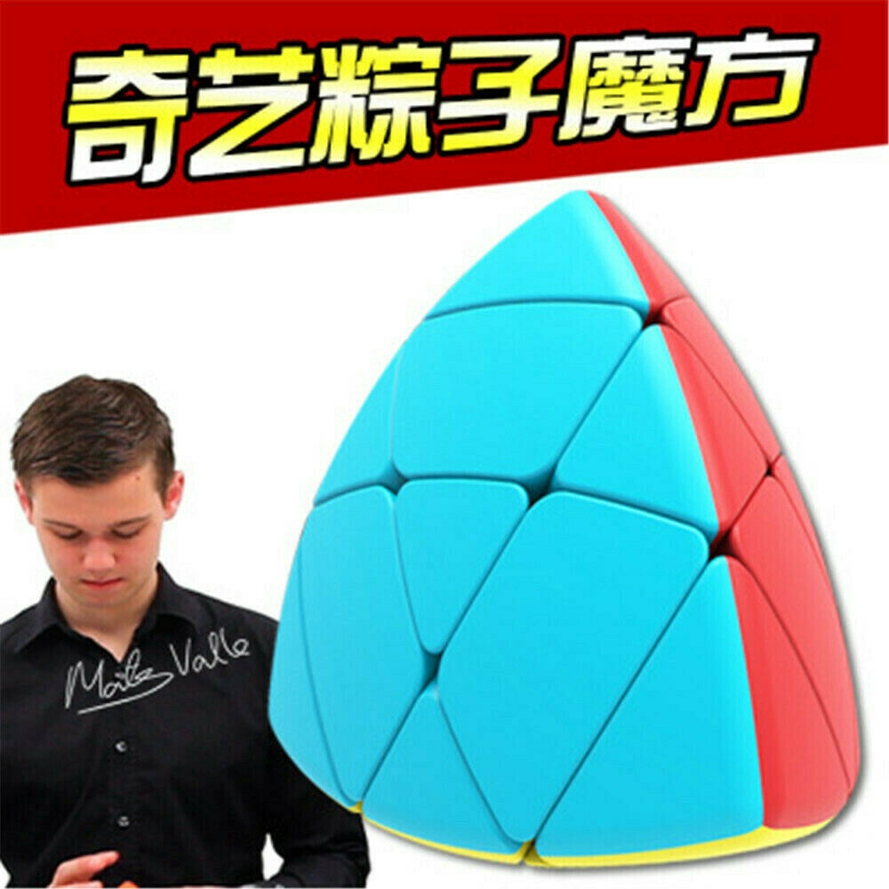 Qiyi 3x3x3 Pyraminx Pyramid Magic Cube Dumpling Twist Puzzle Fadeless ...
