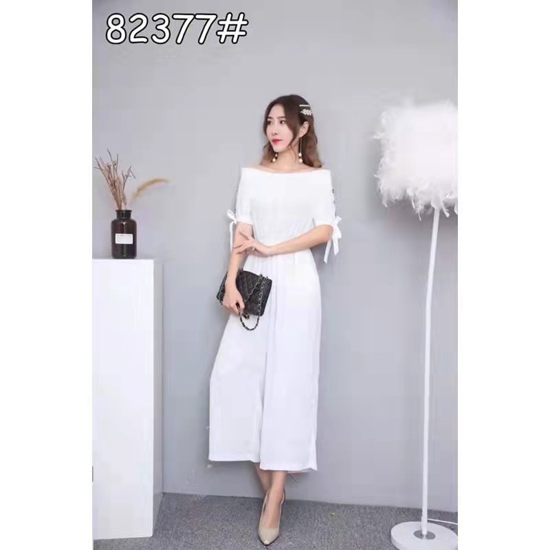 HS82513 New Sexy Off Shoulder Jumpsuit With Long Pants Hs82377