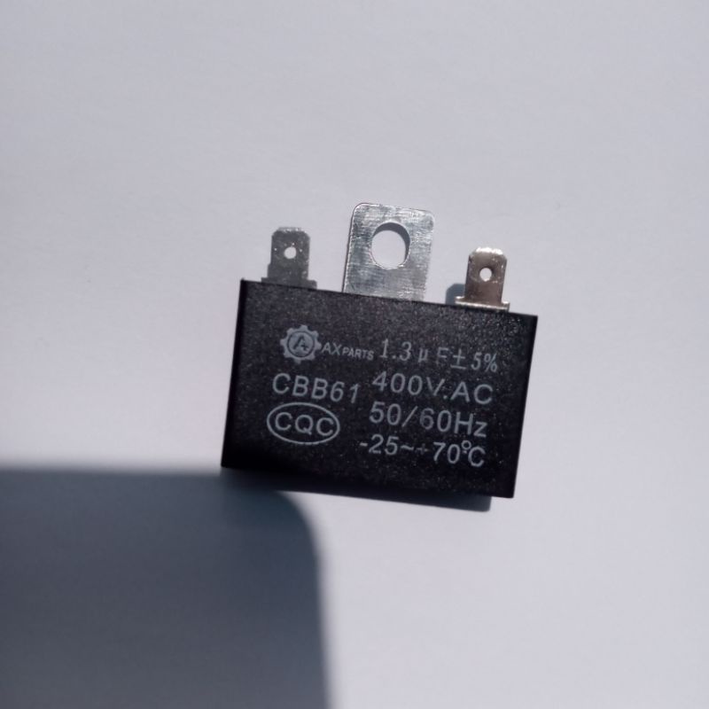 Condensatore Universale Ufixt 1.5uF 450V Con Fili - Per Motori Elettrici E Ventole AC