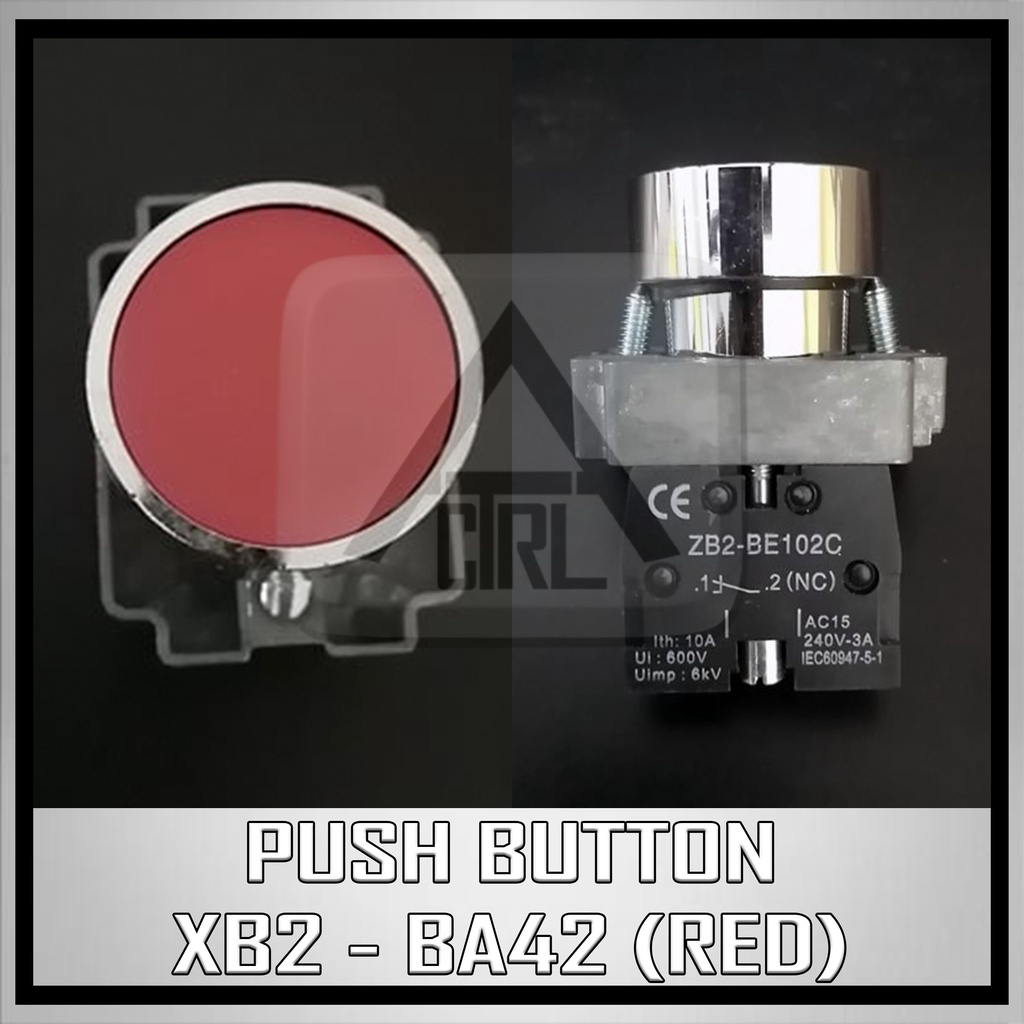 XB2 - BA31/ XB2 - BA42 GREEN / RED PUSH BUTTON SWITCH | VAT INCLUDED ...