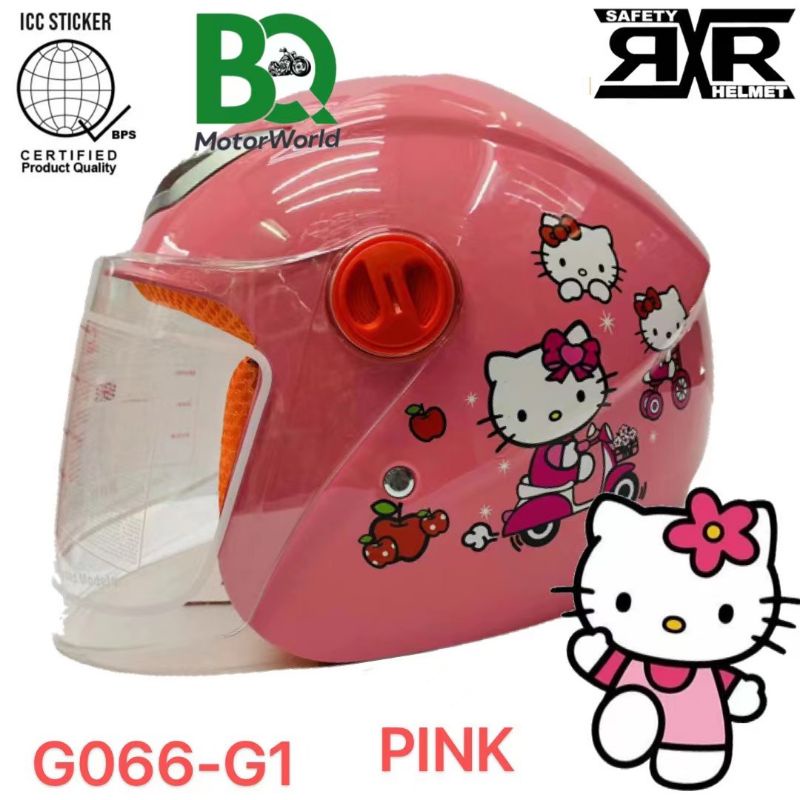 RXR Helmet Motorcycle For Kids Boy&Girl Spiderman Mickey Minnie Hello ...
