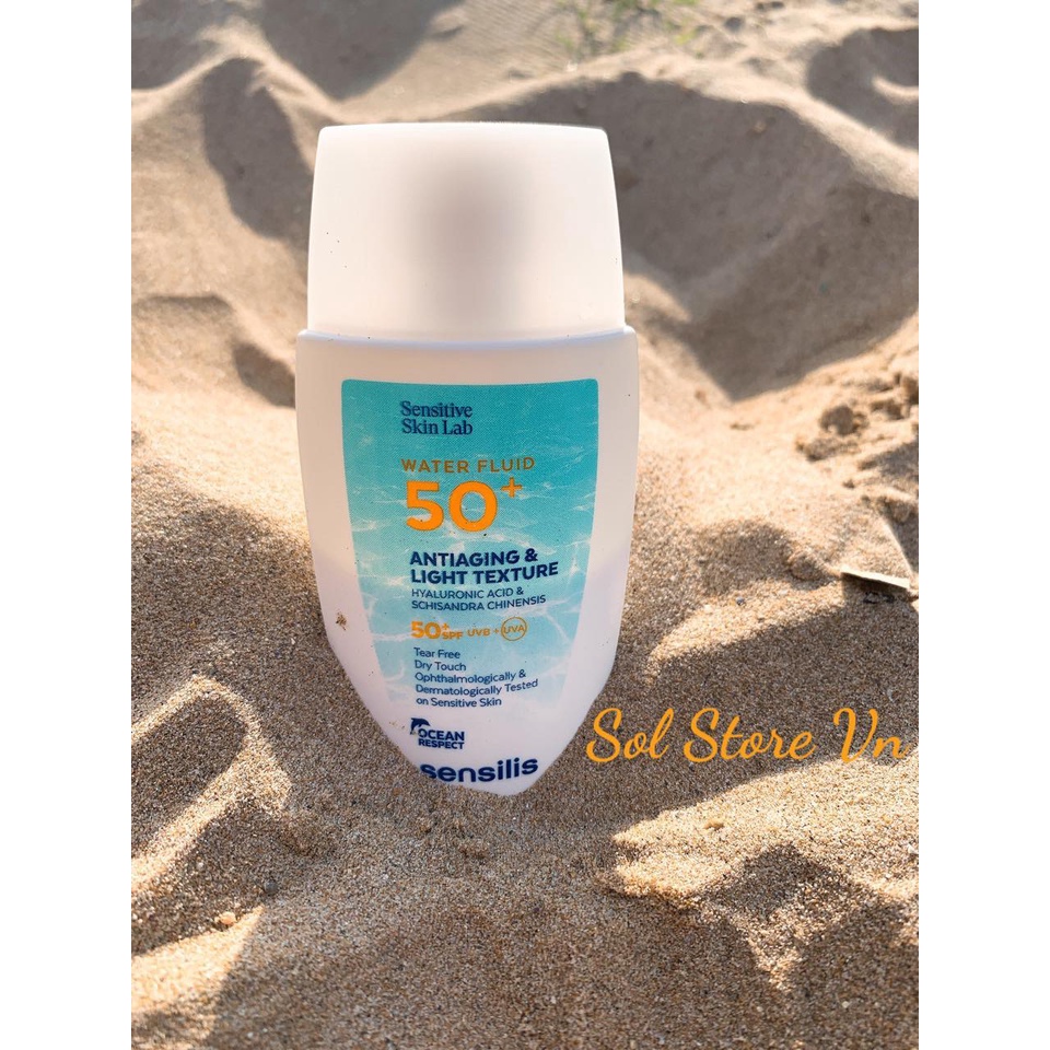 Sensilis Water Fluid SPF50 New Version Sunscreen (bill Spain) Shopee