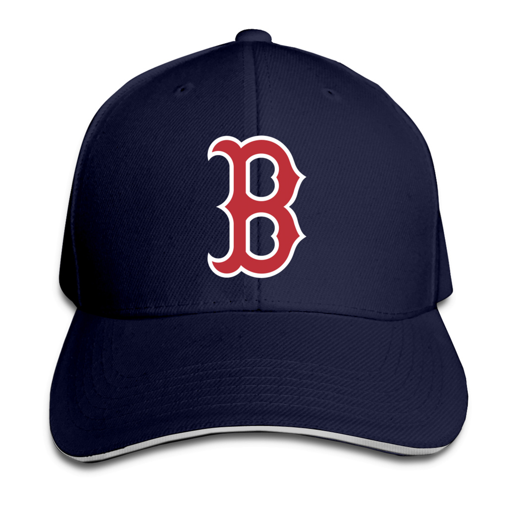 Boston Red Sox B Logo Unisex Fashion Cool Adjustable Snapback Baseball Cap Hat