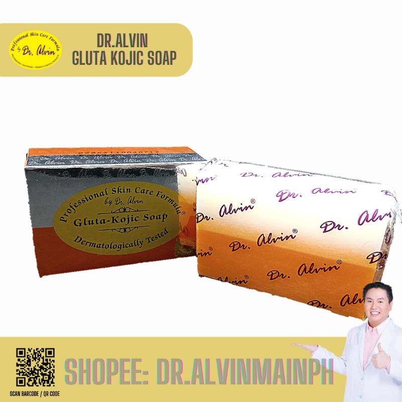 dr alvin kojic acid soap 135grams