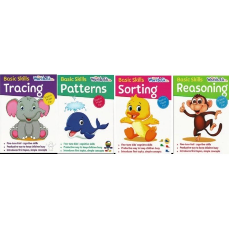 BASIC SKILLS (TRACING , PATTERNS, SORTING, REASONING) | Shopee Philippines