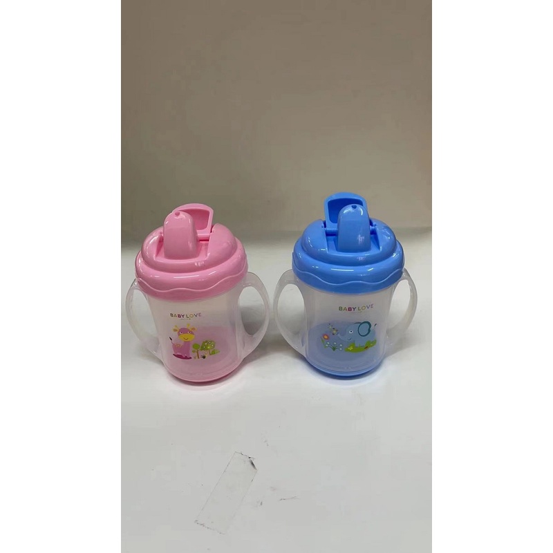 Baby Water Bottle Baby Drinking Bottle Sippy Cup Strap Cup Straw ...