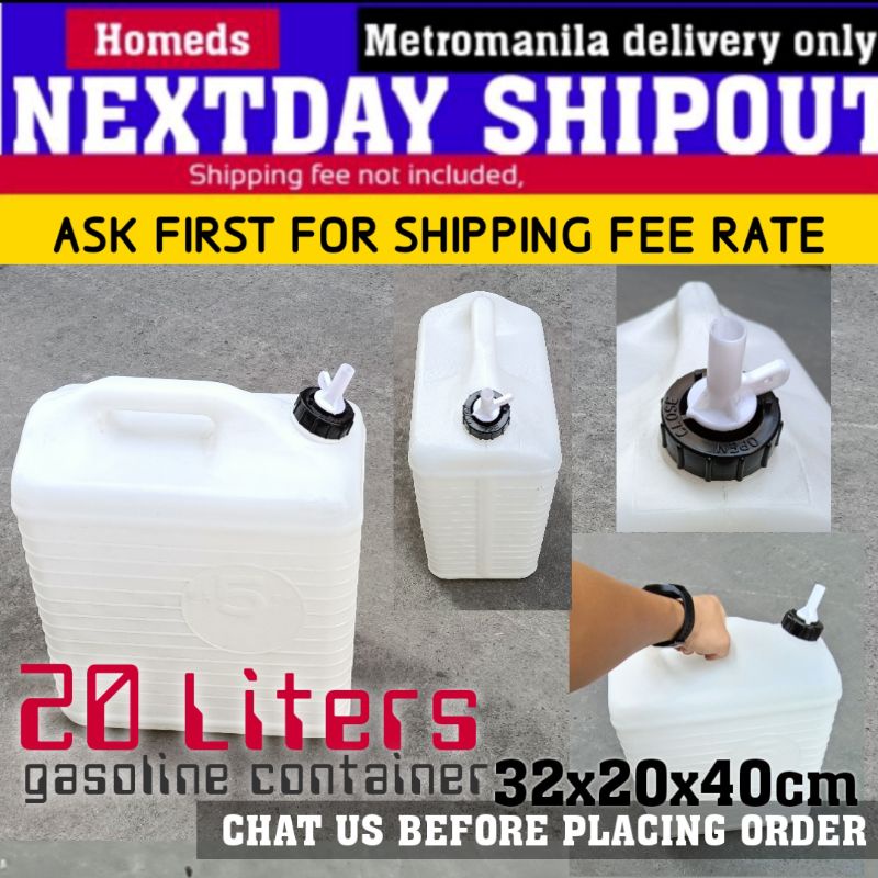 20Liter gas container heavy duty 5gal metromanila | Shopee Philippines