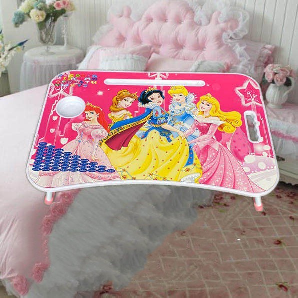 cartoons Standing Computer Desk, Laptop Stand Portable Cart Tray Side ...