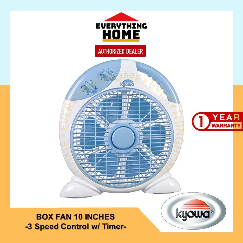 Kyowa Box Fan 10" / KW6910 Shopee Philippines