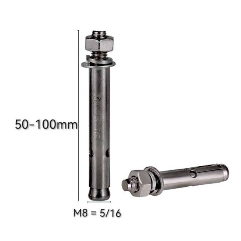 304 STAINLESS Dyna Bolt Stainless Expansion Bolt Dyna Bolt Sleeve ...