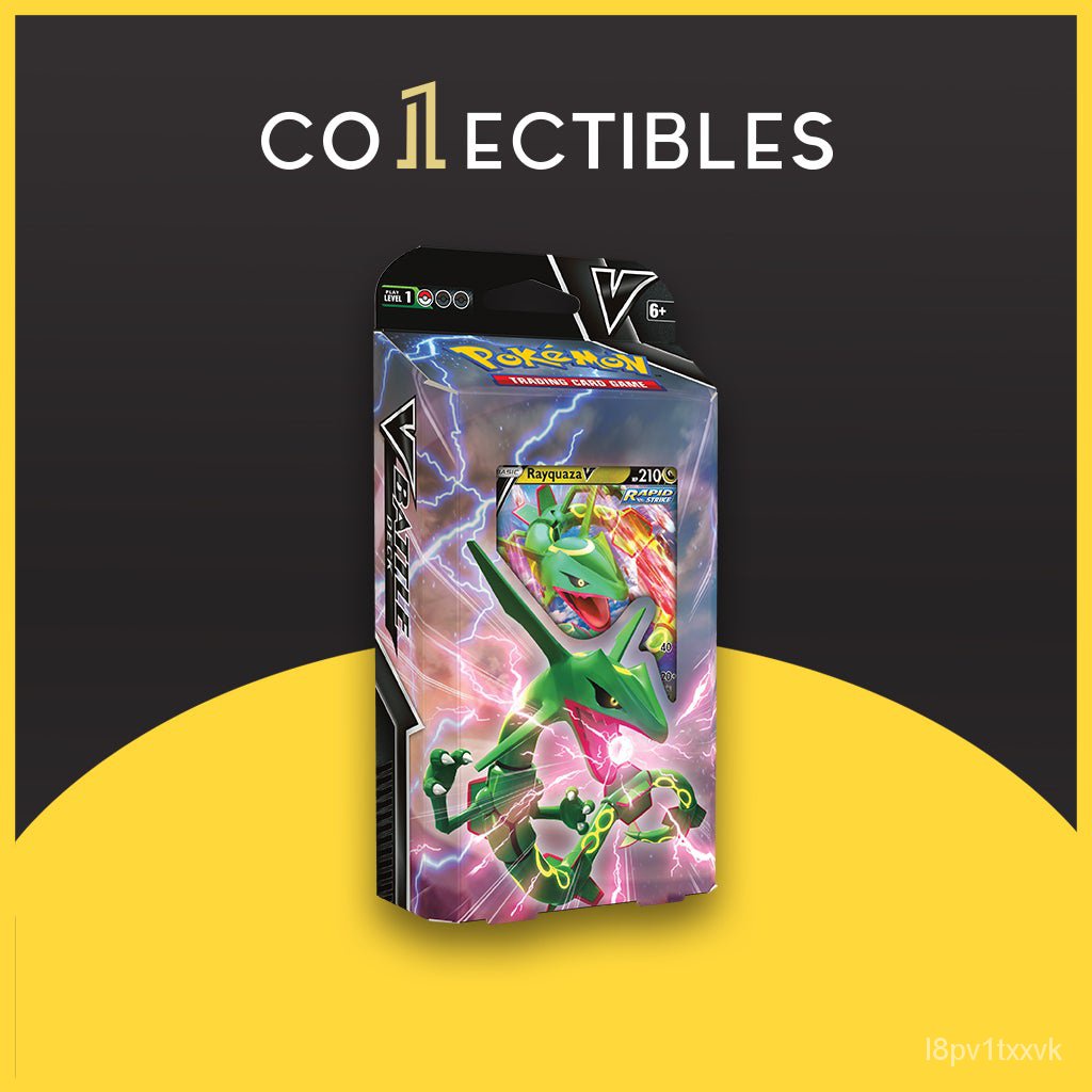 Pokémon TCG V Battle Deck Rayquaza vs Noivern 82GI Shopee Philippines