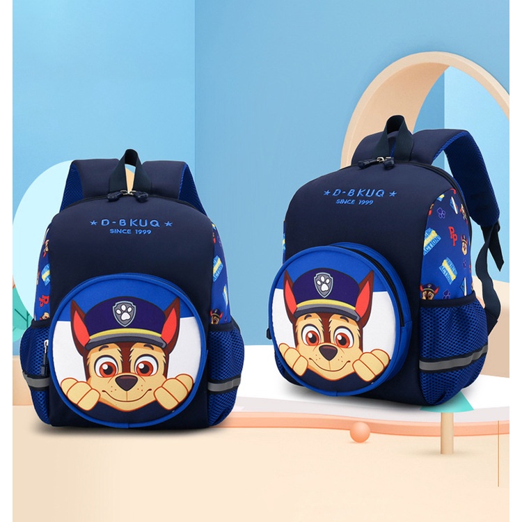 2022 Paw Patrol Waterproof Bag Children Backpack Skye Rubble Marshall ...