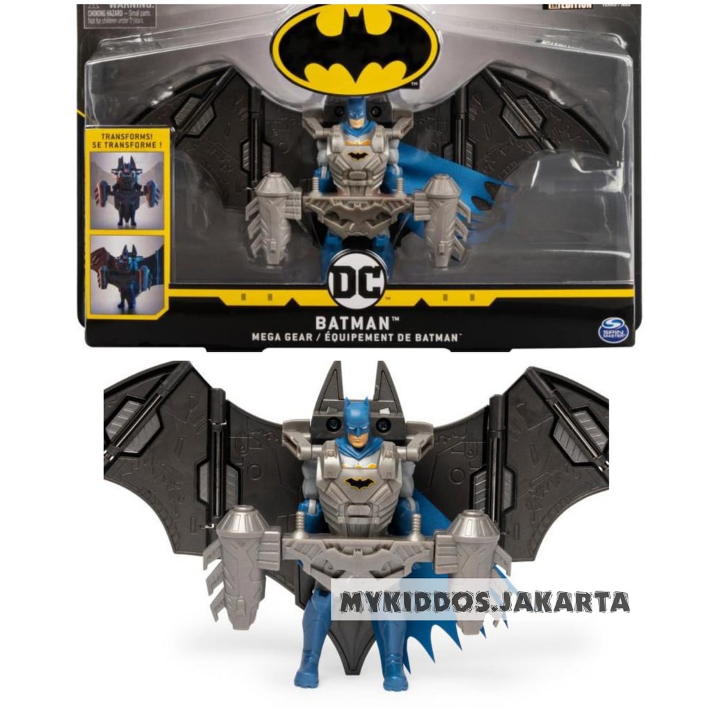 Figure DC Batman MEGA GEAR Action Figure [Original] | Shopee Philippines