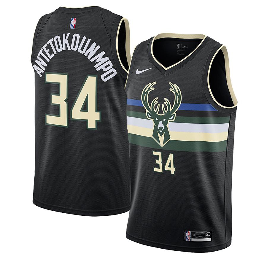 Milwaukee Bucks Giannis Antetokoumpo - BLACK | Shopee Philippines