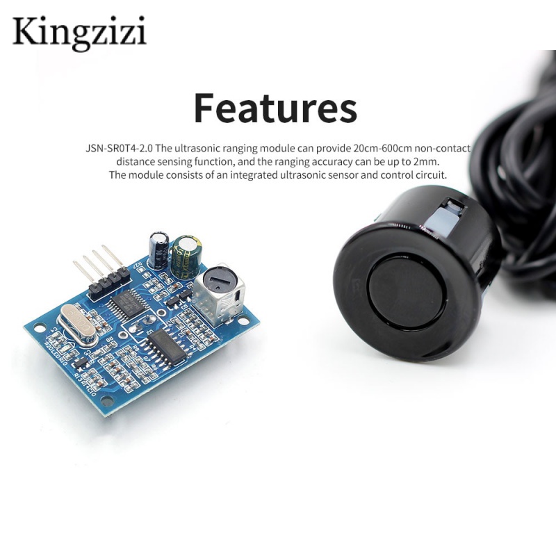 Waterproof Ultrasonic Module JSN-SR04T Water Proof Integrated Distance ...
