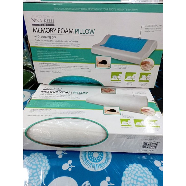 Nina kelli hot sale memory foam pillow