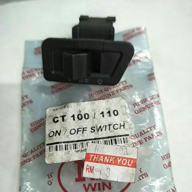 CT-100/ CT-110 ON/ OFF SWITCH (NK) | Shopee Philippines