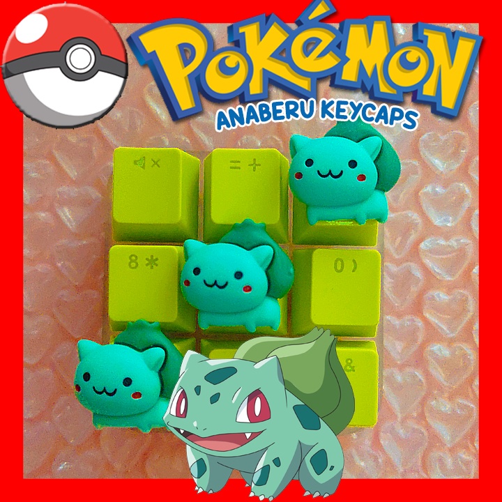 Pokemon Keycaps For Mechanical and Gaming Keyboards | Shopee Philippines