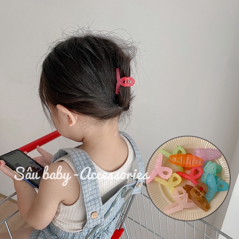 Colorful mini Crab Clips Create Many Super Cute Hairstyles For Your
