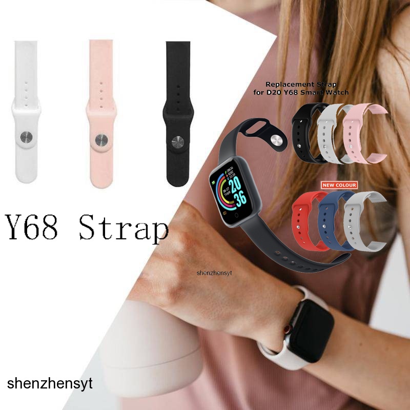 Y68 smart watch strap hot sale