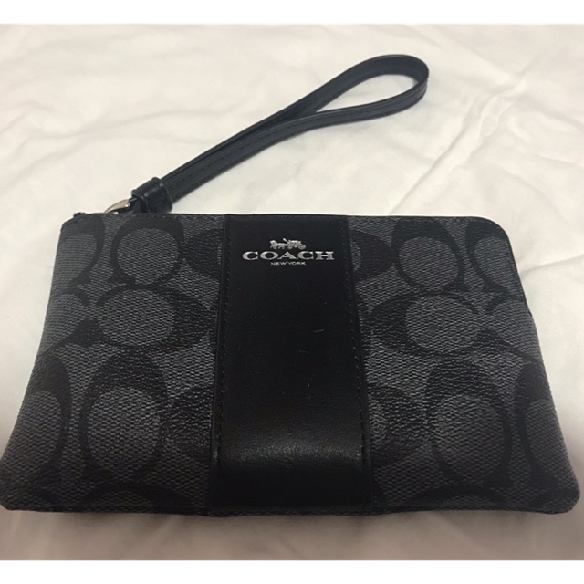 Coach best sale wrist wallet