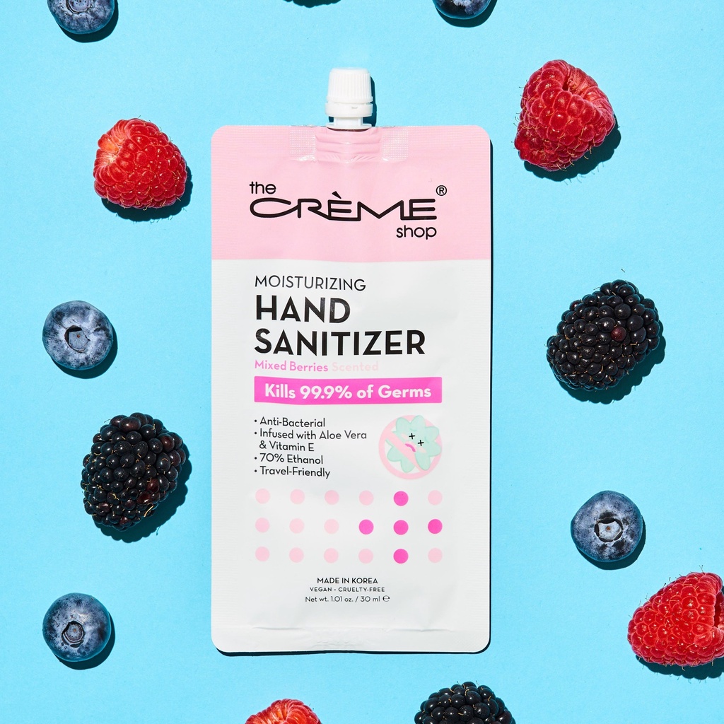 The Creme Shop Moisturizing Hand Sanitizer Mixed Berries Shopee
