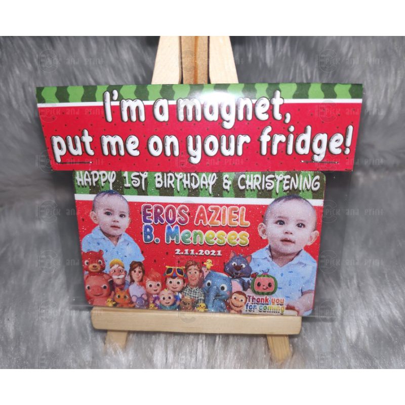 Personalized/Customized Ref Magnet for Party Souvenirs | Shopee Philippines