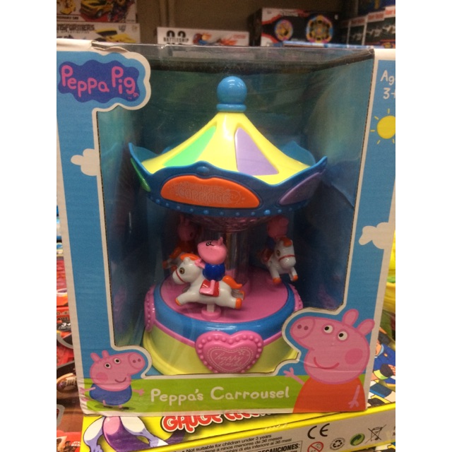 Peppa pig 2024 carousel toy