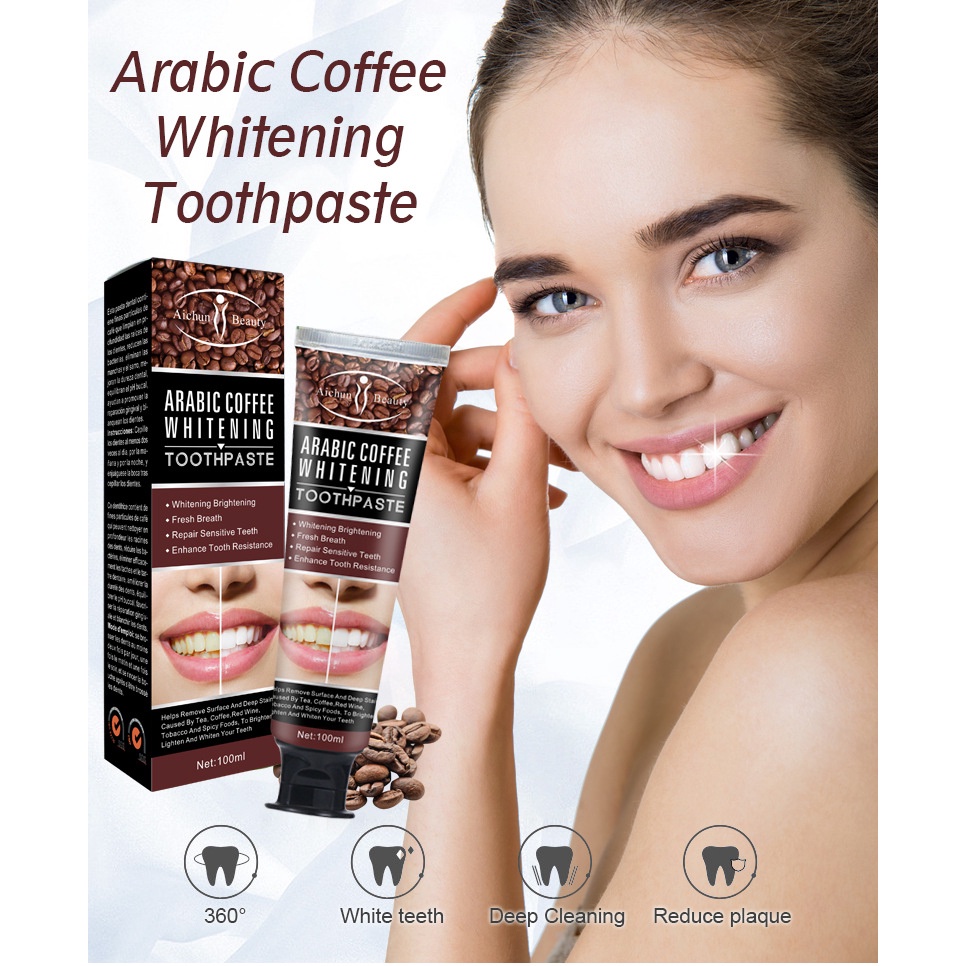 arabic coffee whitening toothpaste 100ml Shopee Philippines
