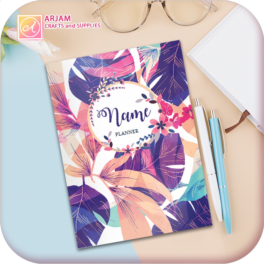 PP15 Personalized Planner | 36 Pages | Name/Logo on the Cover | Undated ...