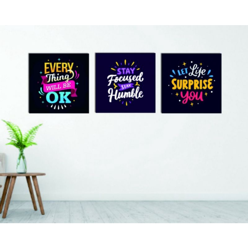 Wall Decoration Walldecor Quotes Positive Vibes Motivational Words ...