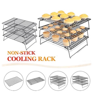 PC Non-Stick Tiered Cooling Racks